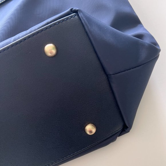 ISABELLE Vegan NylonTote Navy NWT - Picture 6 of 10